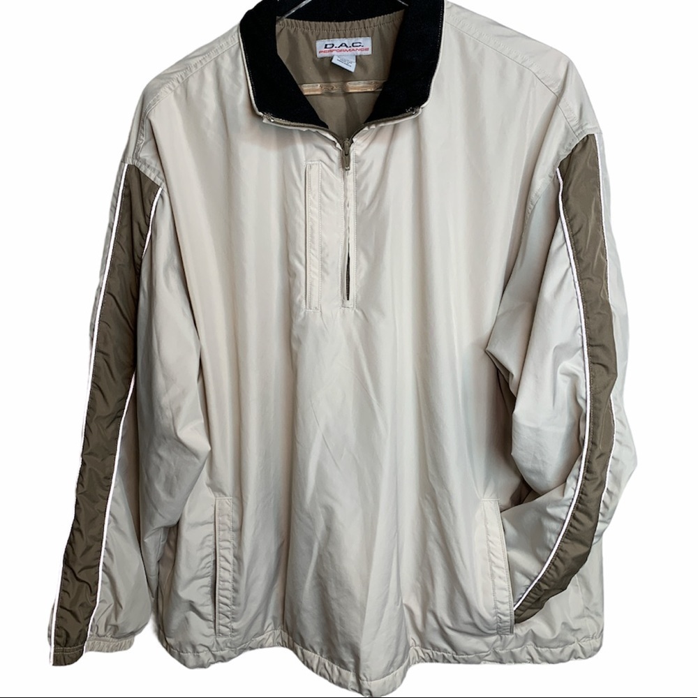 D.A.C Performance Men’s Tan 1/4Zip Pullover